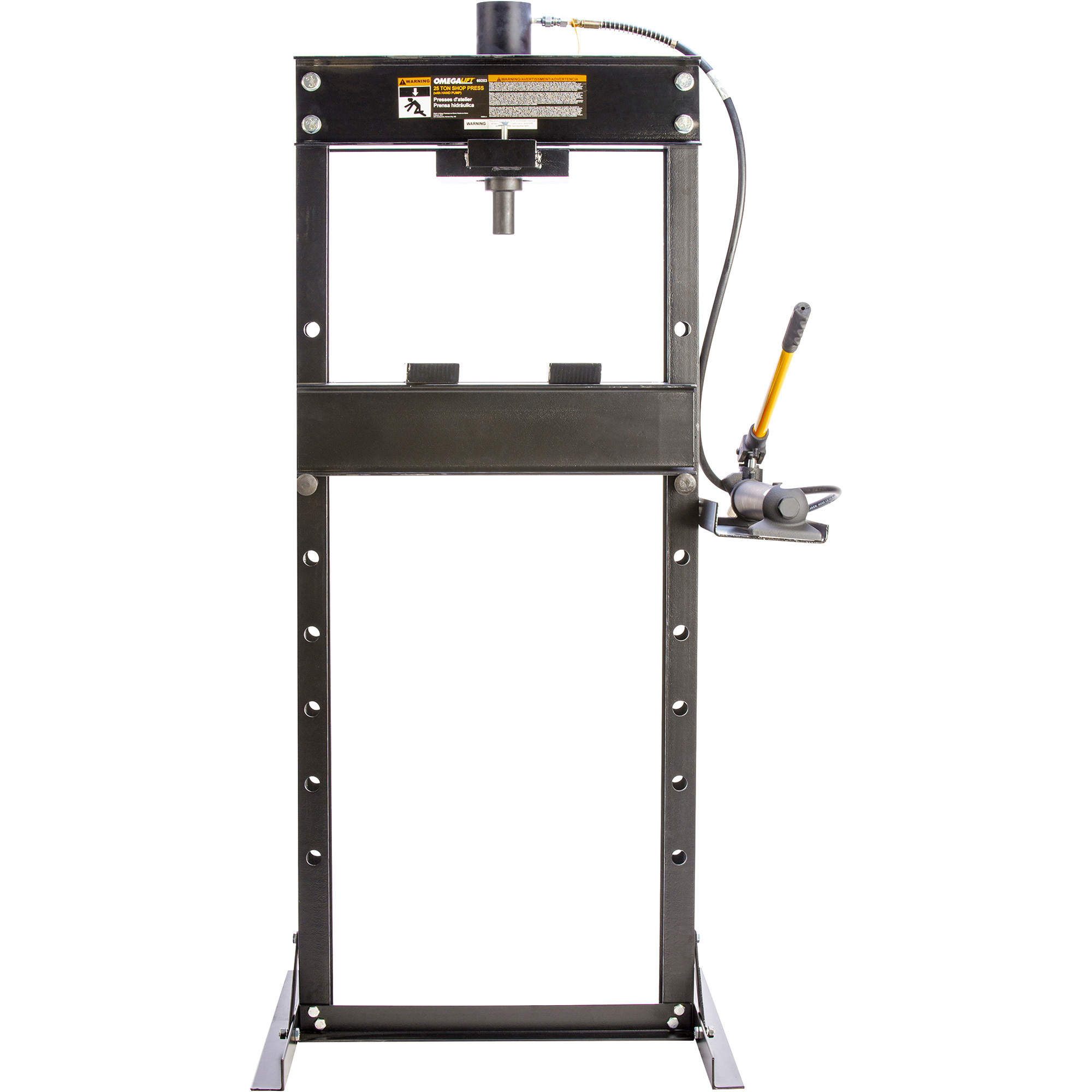 Omega 25-Ton Shop Press, Hand Pump, Model# 60253